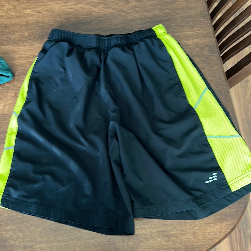 BCG mens atheltic shorts zipper in back